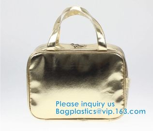 Waterproof Flamingo Cosmetic Bag Toiletry Bag Travel Makeup Bags,Cotton,Canvas,Polyester,Nylon,Non Woven