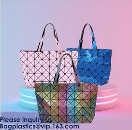 Ladies Designer Tote Bag Shoulder PVC Shopper Bag,Tote Handbag Handles Clear PVC Shopper Bag with Large Capacity