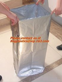 bulk plastic waterproof zipper bags, Zip lockk aluminum foil bag sealer,custom printed foil