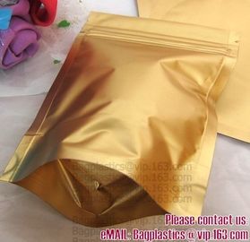 Side Gusset Bags, Quad Sealed Bags, Cookie packaging, Tea pack, Coffee pack, Oil packaging Aluminium Foil Zip lockk Bags W