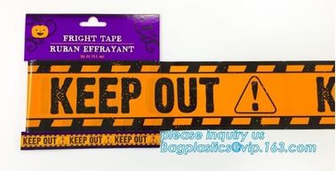 Caution tape halloween underground cable warning tape,Haunted Halloween Decorations Caution Warning Tape - Trick Or Trea