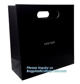 Factory price wholesale machine made laminated luxury paper carrier bags originality paper shopping bag with different h