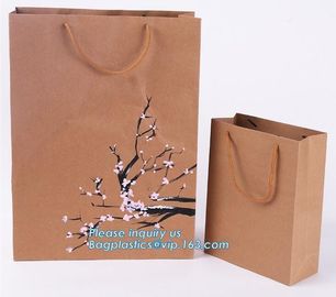 Hot stamping luxury PP rope handle paper shopping bag manufacturer ,Custom printed fancy shopping paper bags, bagease