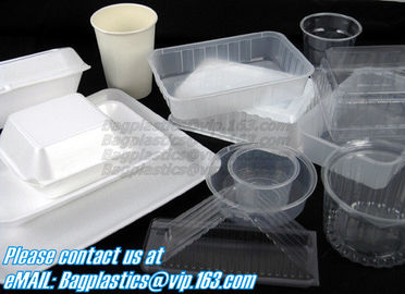 Airtight leakproof microwave custom rectangle plastic meal compartment bento lunch box food storage container with FOOD