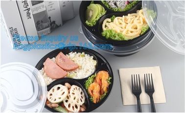 Food Grade Plastic Sushi Tray Set Full Printed Sushi Trays With Lids Customize Available,disposable packing plastic food