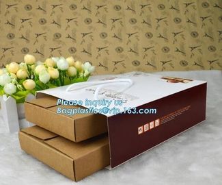 Bread Art Packing Kraft Paper Bag,Food Grade disposable Paper Bag With Logo Print,Beautiful printing Food grade package