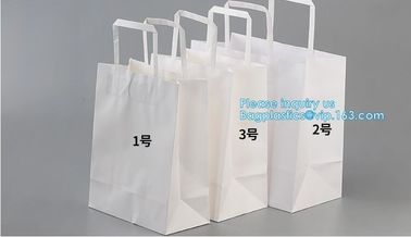 Custom Kraft Paper Twisted Handle Shopping Carrier Bag With Logo Printed,kraft paper shopping bag with handle, bagease