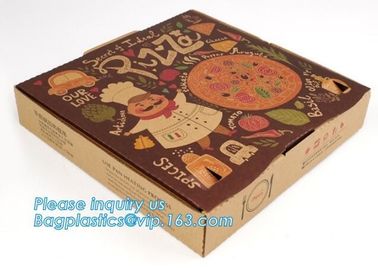 Hot Sale cheap paper pizza box ,Printed carton pizza box, Wholesale custom Corrugated paper Pizza box / pizza packing bo