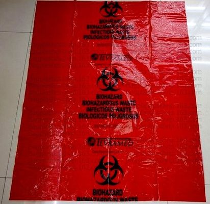 Biohazard Waste Bags, Biohazard Garbage, Waste Disposal Bag, Blue bags, sacks