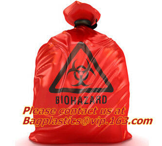 Biohazard Plastic Bags, Biohazard Bags, Red Biohazard Waste Bags, Medical waste Bag, infectious bags, bagplastics, bagea