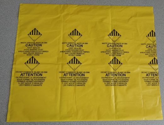 PE BAGS FOR ROCK STONE, PE asbestos bag, biohazard bag, pe cover film, rubble sack