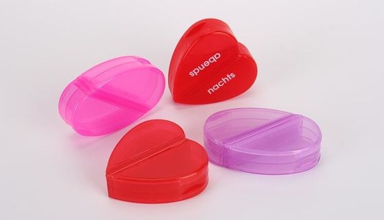 one week 28case plastic spring pill container travel pill case, one day 4case heart shape pill container pill case medic