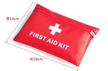 Emergency care portable durable quality eva waterproof first aid kit bag, Emergency rescue red cross outdoor survival ge