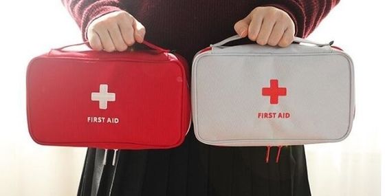 Waterproof first aid pouch mini portable first aid kit first aid bag, All purpose earthquake disaster survival backpack