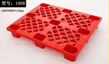 Light weight one time plastic pallets for transport and storage, Heavy duty cross bottom plastic pallet with 6 runners