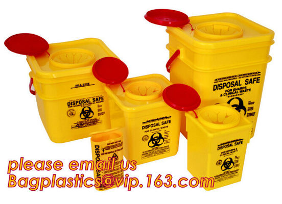 for hospital use Medical waste sharps container, Sharps Box/ sharps containers, sharpsguard yellow lid 1 ltr sharps, sha