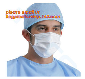 disposable non woven 3 ply medical face mask,Nonwoven 3Ply Face Mask Medical Disposable Face Mask Tie On bagease package