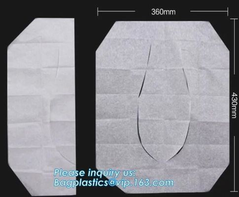 Disposable Paper Toilet Seat Cover,Eco bio paper plastic Microfiber disposable toilet seat cover waterproof,toilet seat