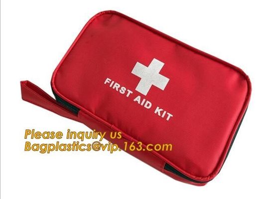 emergency Medical Bag first aid pack mini,Family pack PE first aid adhesive bandage PE wound plaster waterproof PE band