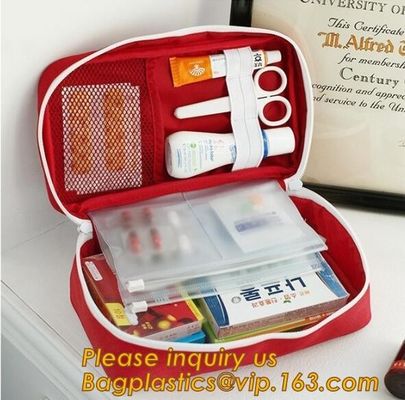 EVA First Aid Kit Packed with hospital grade medical supplies for ,portable car travel military camping survival emergen