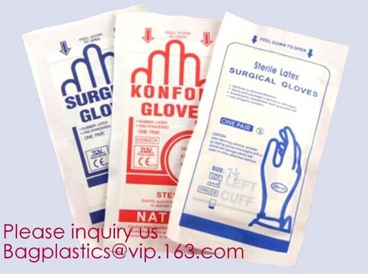 Latex Gloves Powder Free / Disposable Food Prep Cooking Gloves / Kitchen Food Service Cleaning Gloves, bagease, bagplast