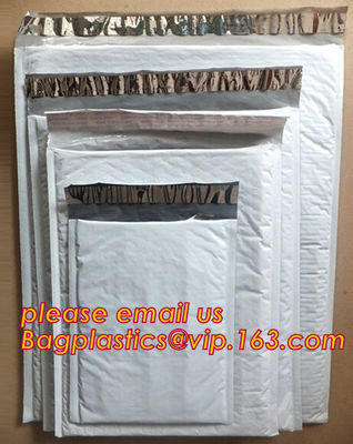 Custom Mailer Packing Courier Shipping Satchel Poly Mailer Bags White, Mailing Bags/White Poly Mail Bag/ Custom design p