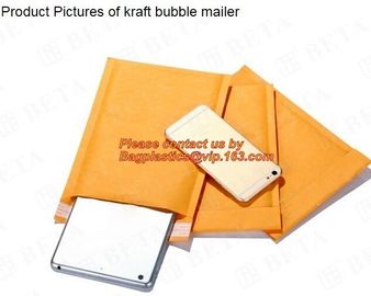 Kraft Paper Bubble Mailers Self Seal Padded Envelopes Courier Bags, Bubble Padded Envelopes Mailers Bag, bagease, pac