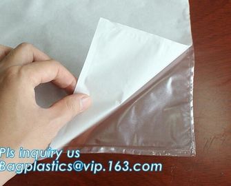 polyethene PE self-adhesive packing list document envelopes, PE packing list envelope, self adhesive closure packing lis