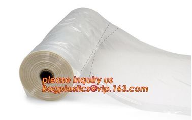 Garment Tubing Dispenser Drum Liner-Clear Drum Can Liners  Doorknob bags Door Knob Bags Ice Bags Ice Bags w/ Drawstrings