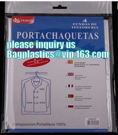 Dry cleaning plastic non-woven garment bags dust cover for clothes storage,Clear Vinyl Showerproof PEVA Plastic Garment