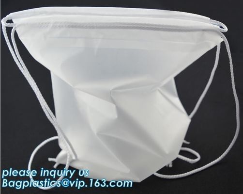 Biodegradable Polyester Washable High Quality Drawstring Laundry Bag With Drawstring,Household Cleaning Drawstring 600D