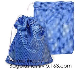 Lingerie Mesh Bags OEM Mesh Laundry Bags,Large Capacity Mesh Drawstring Laundry Bag Washable Reusable Cloth Bag Promotio