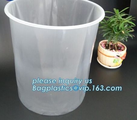 Plastic rigid round bottom drum liner, antistatic rigid pail liners, Rigid Pail liners/5 gallon bucket liner, Barrel Lin