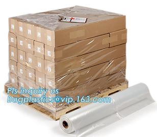 Outdoor pallet wrap wholesalers greenhouse coverings clear plastic hood protector, moisture proof reusable virgin plasti