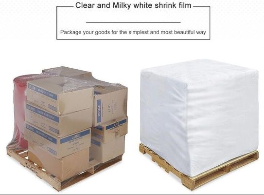 PE Heat Shrink Plastic Film Rolls For Packaging With Customized Size And Colours