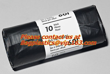 Bin Liner Bin Bags Liner Bags Sacks Green Sacks Eco Sacks Drawstring Sacks Drawtape Sacks Garbage Bags, BAGEASE, PACKAGE