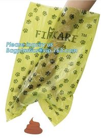 380 bags/box Leak-Proof Pet Dog Waste Bag,Dog Poop Bag, pet cleaning Biodegradable Black Dog Poop waste Bag, bagease pac