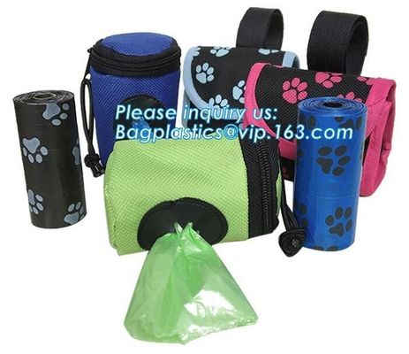 Silicone dog waste poop bags holder for pet dog poop waste bag, Wholesale Sell Pet Special Waste Bag Durable PE Dog Poop