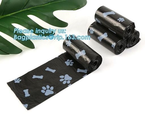 Biodegradable custom made pet dog waste bag, Wholesale Custom Colorful Pet Poop Bag Dog Waste Bag With Dispenser Dog Poo