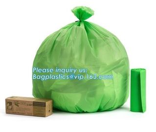 Disposable Plastic Thin bags Customized Colors Baby Nappy Sack, pla packaging biodegradable plastic nappy sacks bags pac