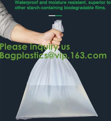 Plastic Corn Starch Wholesale Custom Printed Private Label Cornstarch Compostable Pet Dog Waste Bag Biodegradable