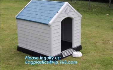 Wholesale luxury pet kennel igloo dog bed house, dog/cat/pet house/large wooden plastic dog house, waterproof pet house