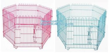 Multiple Sizes Pet Cage Heavy Duty for Sale Cheap Metal Foldable Stainless Steel Dog Cage, Heavy Duty Collapsible Dog Ca