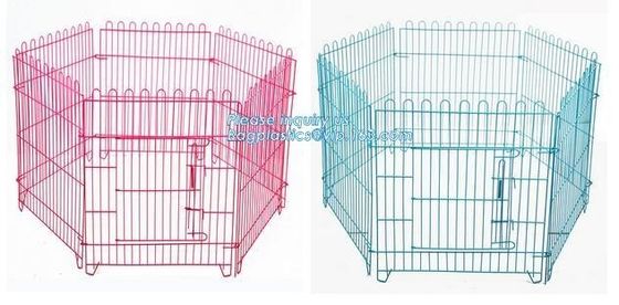 Multiple Sizes Pet Cage Heavy Duty for Sale Cheap Metal Foldable Stainless Steel Dog Cage, Heavy Duty Collapsible Dog Ca