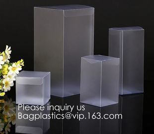 pvc box Clear PVC box with foil stamping  Alternatives to acrylic box pvc box Clear PVC box &amp; offset printing  Alternati