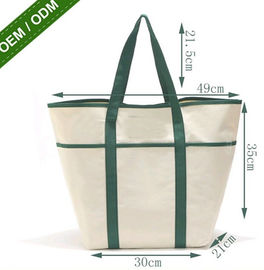 8oz Fashion Custom Print Logo Long Handle Canvas Bag Tote Bag,organic cotton custom printed tote canvas bag bagease pac
