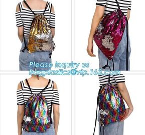 mini sequins backpacks bag Bow bling women bags glittering sequin backpack,travel oxford glitter Sequin Reversible Merma