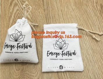 Shopping Cotton Drawstring Bag For Packaging,Eco-friendly quality custom jute and cotton line drawstring bags small musl