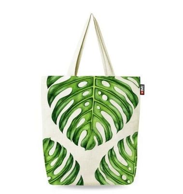 custom logo printed long handle calico cotton bag canvas tote bag,reusable cotton cloth pouch canvas tote bag long handl