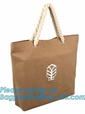 customized promotion gift waterproof clear pvc cotton rope handle beach tote bag transparent shopping bags bagease pac